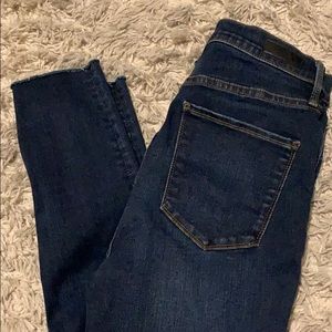 A&F Ultra High Rose Super Skinny Jean